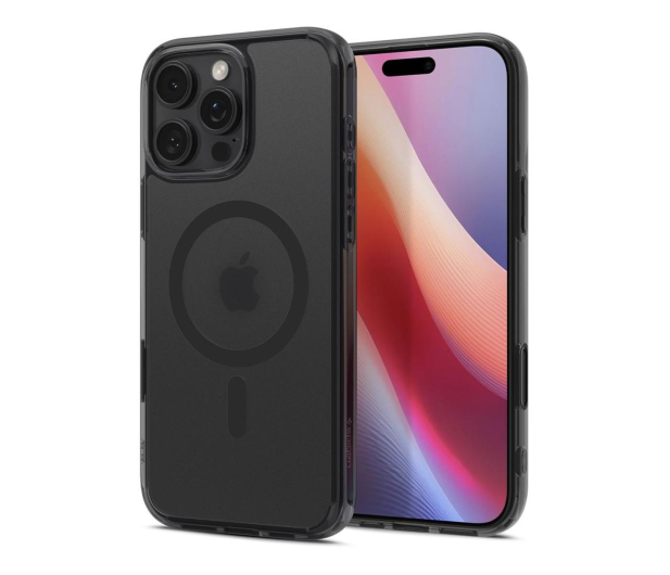 Spigen Ultra Hybrid ”T” Magsafe do iPhone 16 Pro Max frost black - 1296566 - zdjęcie